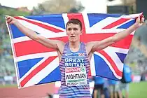 Der favorisierte Jake Wightman, über 1500 Meter amtierender Weltmeister sowie 2018 EM-Dritter, musste sich mit Rang zwei zufriedengeben