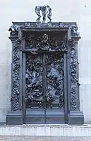 Auguste Rodin: La Porte de l’Enfer, deutsch: «Das Höllentor», 1880–1917, Geschenk von Emil G. Bührle, 1947