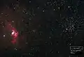 NGC 7635 und Messier 52