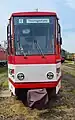 Tatra KT4 Tram aus Erfurt in Weimar (2022) im Eisenbahnmuseum Weimar
