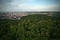 Blick über den Birkenkopf auf Stuttgart