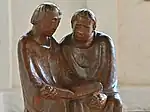 Lesende Mönche (Gertrudenkapelle Güstrow)