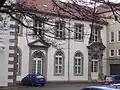 Ostfassade des barocken Erweiterung des Kollegiengebäudes aus dem 1780er-Jahren (2023)