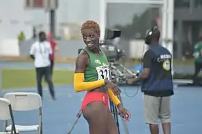 Fatoumata Balley bei den Afrikaspielen 2024 in Accra