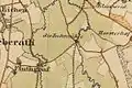 Lohmühle in Unterbruch auf der Uraufnahme von 1846