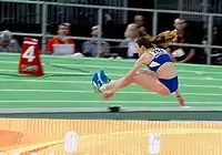 Alina Rotarus 6,19 m reichten nicht zur Teilnahme am Finale