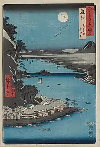 22: Provinz ŌmiBiwa-ko Ishiyama-dera(琵琶湖 石山寺)