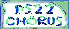 Logo des P.S. 22 Chorus des Schuljahres 2010/2011