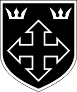 Truppenkennzeichen der 25. Waffen-Grenadier-Division der SS „Hunyadi“