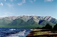 Ostküste des Baikalsees mit der Halbinsel Swjatoi Nos