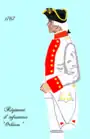 Régiment d’Orléans 1767 bis 1776