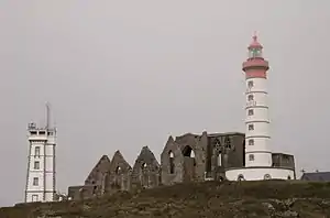 Semaphor, Abtei und Leuchtturm Saint-Mathieu
