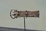 Gürtelschnalle aus dem Reitergrab von Hankenbostel