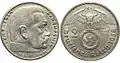 2 RM, 1938 (Silber)