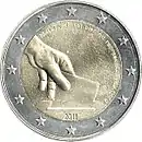 2-Euro-Gedenkmünze Erste gewählte Abgeordnete – 1849 (2011)