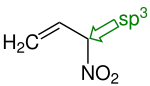 Nitroalken mit sp³-hybridisiertem Kohlenstoffatom