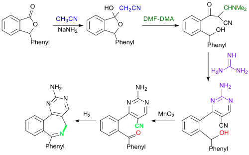 Synthese von 2-Benzazepinen, ausgehend von 3-Phenylphthalid