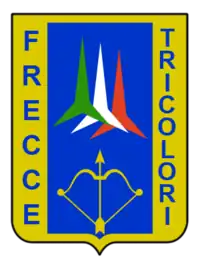 Wappen der Kunstflieger von Frecce Tricolori