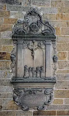 Gedenkstein aus dem 17. Jahrhundert