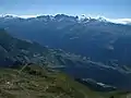 Bellwald vom Eggishorn aus gesehen