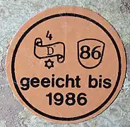 Aufkleber des Aufsichtsbezirk Bad Kreuznach