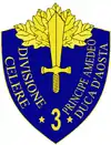Wappen der 3 Divisione Celere P.A.D.A.