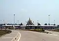 Laotisches Grenzgebäude