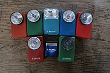 Taschenlampen für Flachbatterien