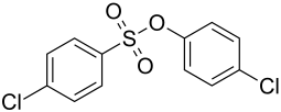 Strukturformel von Chlorfenson