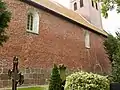 Nordseite mit ursprünglichen kleinen Fenstern