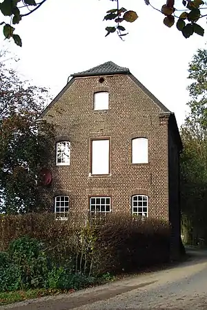 Das Mühlengebäude aus dem Jahre 1836