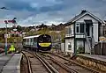 British Rail Class 484 bei der Einfahrt in den Bahnhof Ryde St. Johns Road aus Richtung Shanklin