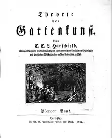 Hirschfelds Theorie der Gartenkunst