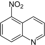 Strukturformel von 5-Nitrochinolin