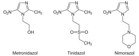 In der Medizin eingesetzte Nitroimidazole