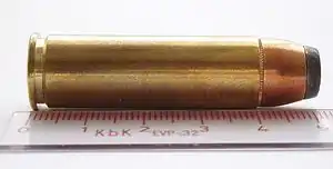 Eine .500S&W Patrone