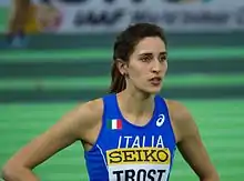 Alessia TrostRang elf mit 1,89 m