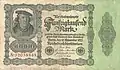50.000 Mark (19. November 1922)