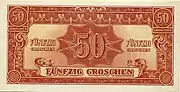 50 Groschen Rückseite