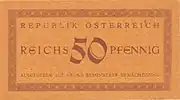 50 Reichspfennig Vorderseite