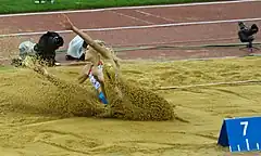 Bronzemedaillengewinnerin Darja Klischina