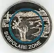 5 Euro Gedenkmünze Deutschland, Prägestätte München "Subpolare Zone" Vorderseite