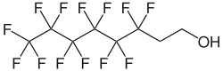 Strukturformel von 6:2-Fluortelomeralkohol