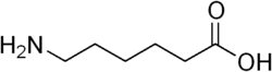 Strukturformel von ε-Aminocapronsäure