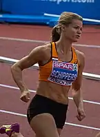 Dafne Schippers konnte ihr starke Leistung aus dem Halbfinale nicht wiederholen und wurde Fünfte