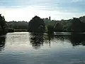 Blick auf die Burg von der Ruhr