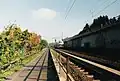 670 005 im Oktober 1996 auf der Obermoselstrecke bei Karthaus