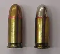 Patronen des Kalibers 7,65 × 17mm (häufiger .32 ACP genannt)