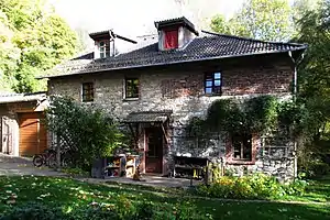 Mühlengebäude der Kahlgrachtmühle