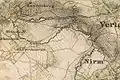 Uraufnahme von 1846 zeigt den Standort die Kahlgrachtmühle